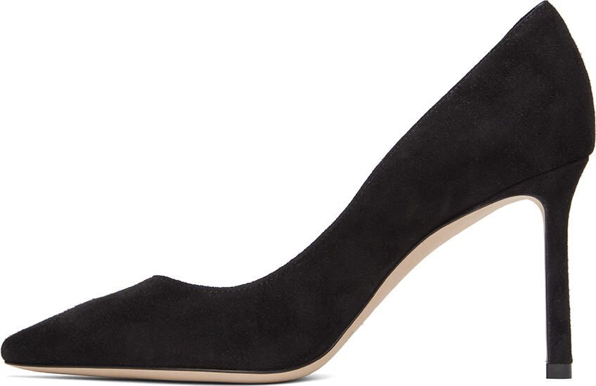 Jimmy Choo Black Romy 85 Heels - Picture 3