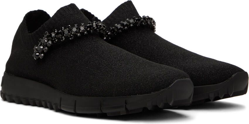 Jimmy Choo Black Verona Sneakers - Picture 2