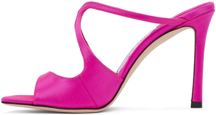 Jimmy Choo Pink Anise 95 Sandals - Picture 4
