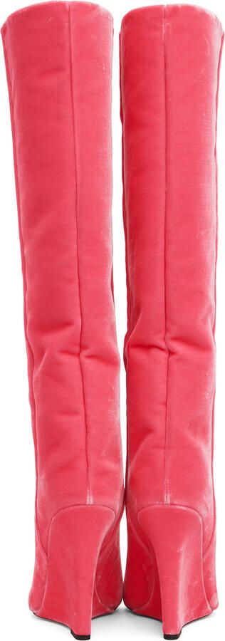 Jimmy Choo Pink Blake 110 Tall Boots - Picture 3