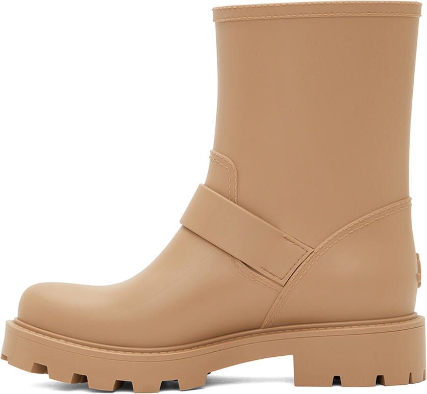 Jimmy Choo Tan Yael Flat Boots - Picture 2