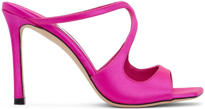 Jimmy Choo Pink Anise 95 Sandals - Picture 5