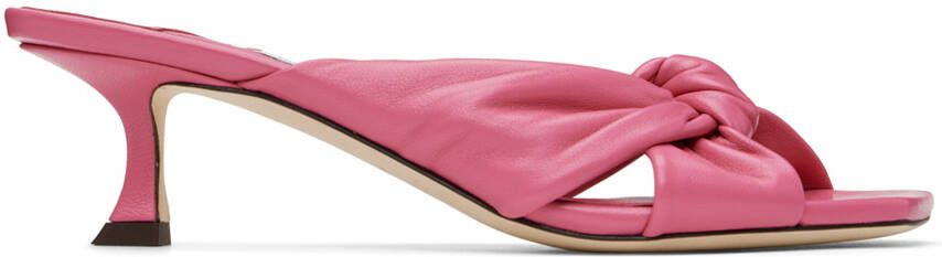 Jimmy Choo Pink Avenue Heeled Sandals - Picture 5