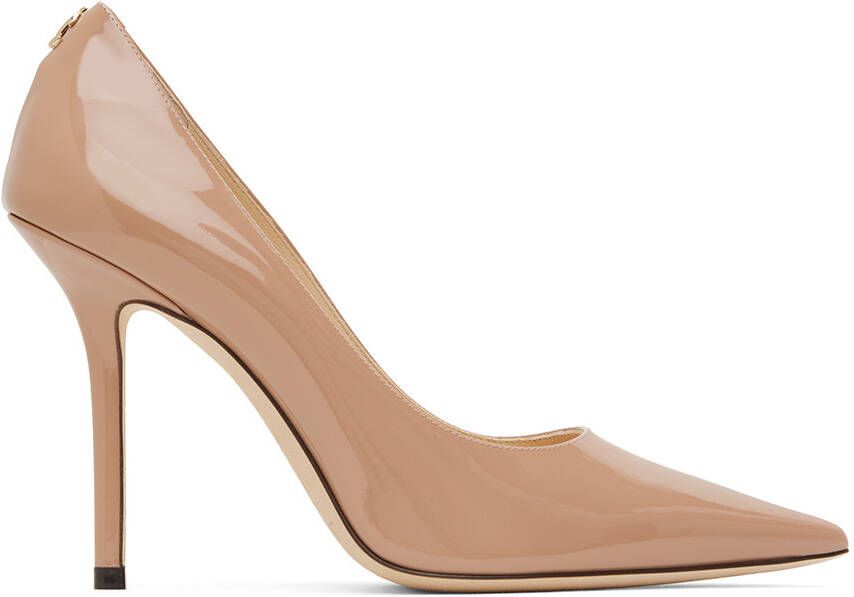 Jimmy Choo Pink Love 100 Heels - Picture 5