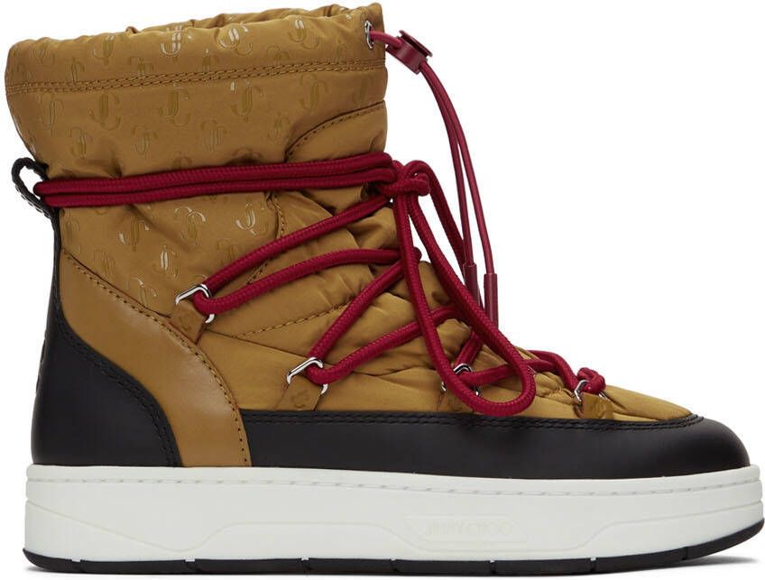 Jimmy Choo Tan Wanaka Ankle Boots - Picture 5