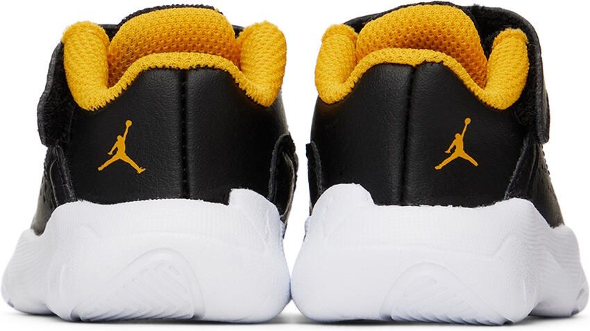 Nike Jordan Baby Black & Yellow Jordan 11 CMFT Sneakers - Picture 2