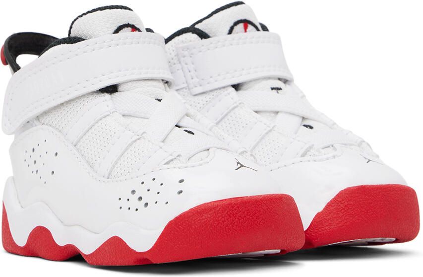 Nike Jordan Baby White Jordan 6 Rings Sneakers - Picture 3