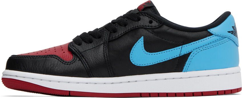 Nike Jordan Black Air Jordan 1 Low Sneakers - Picture 3