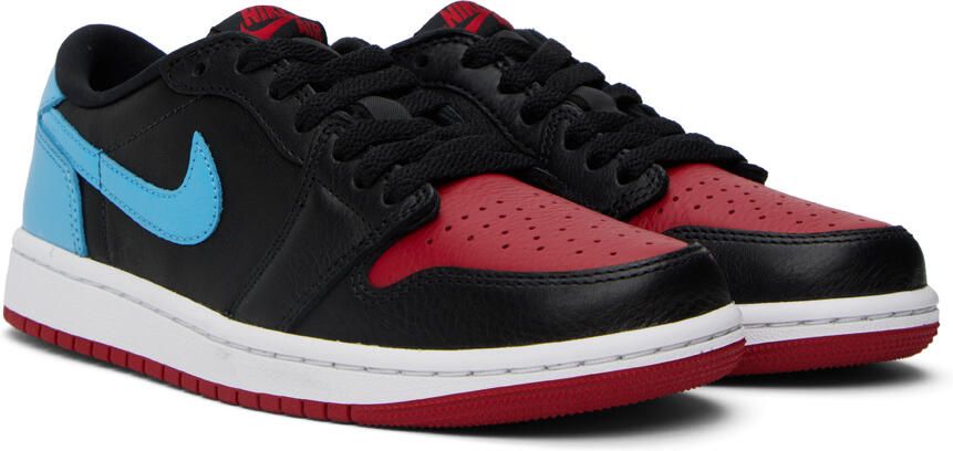 Nike Jordan Black Air Jordan 1 Low Sneakers - Picture 2