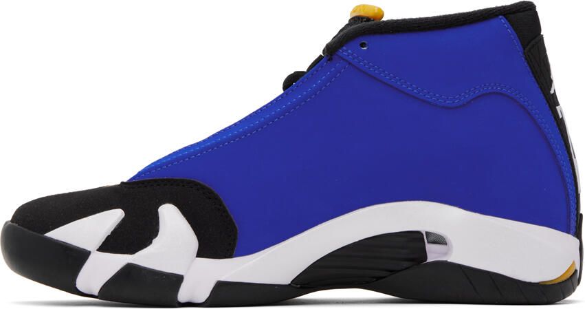Nike Jordan Blue & Black Air Jordan 14 Retro Sneakers - Picture 3