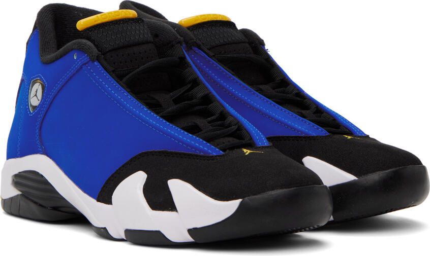Nike Jordan Blue & Black Air Jordan 14 Retro Sneakers - Picture 2