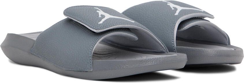 Nike Jordan Gray Hydro 6 Slides - Picture 3