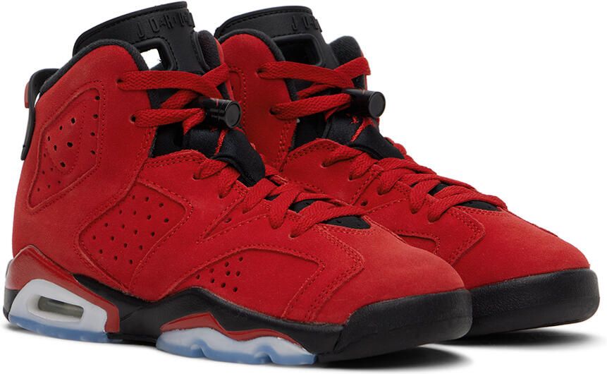 Nike Jordan Kids Red Air Jordan 6 Retro Big Kids Sneakers
