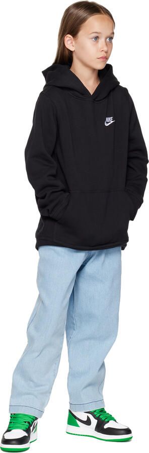 Nike Jordan Kids White & Green Air Jordan 1 High OG Big Kids Sneakers - Picture 4