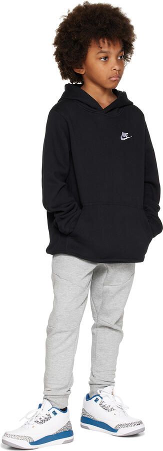 Nike Jordan Kids White Jordan 3 Retro Little Kids Sneakers - Picture 4