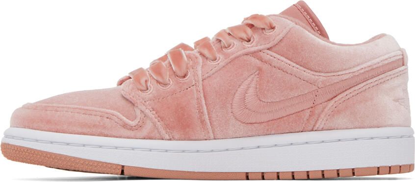 Nike Jordan Pink Air Jordan 1 Low Sneakers - Picture 3