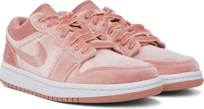 Nike Jordan Pink Air Jordan 1 Low Sneakers - Picture 2