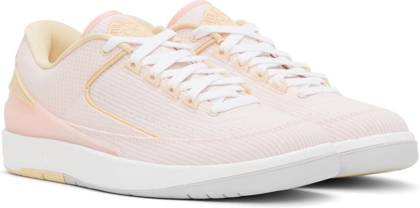 Nike Jordan Pink Air Jordan 2 Retro Low Sneakers - Picture 2
