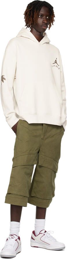 Nike Jordan White Air Jordan 2 Retro Low 'Cherrywood' Sneakers - Picture 4