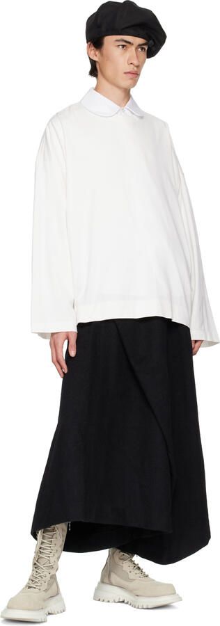 Julius Beige Lace-Up Combat Boots - Picture 4