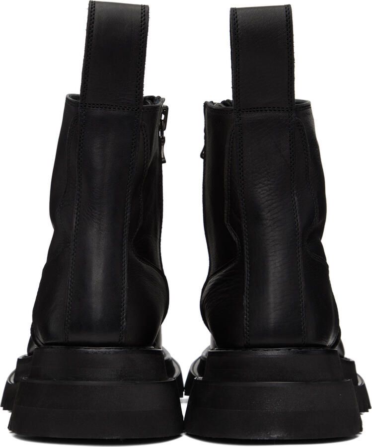 Julius Black Side Zip Boots