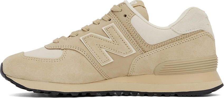 Junya Watanabe Beige & Off-White New Balance Edition 574 Classic Sneakers - Picture 3