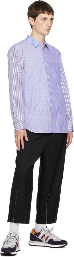 Junya Watanabe Gray New Balance Edition 574 Sneakers - Picture 4