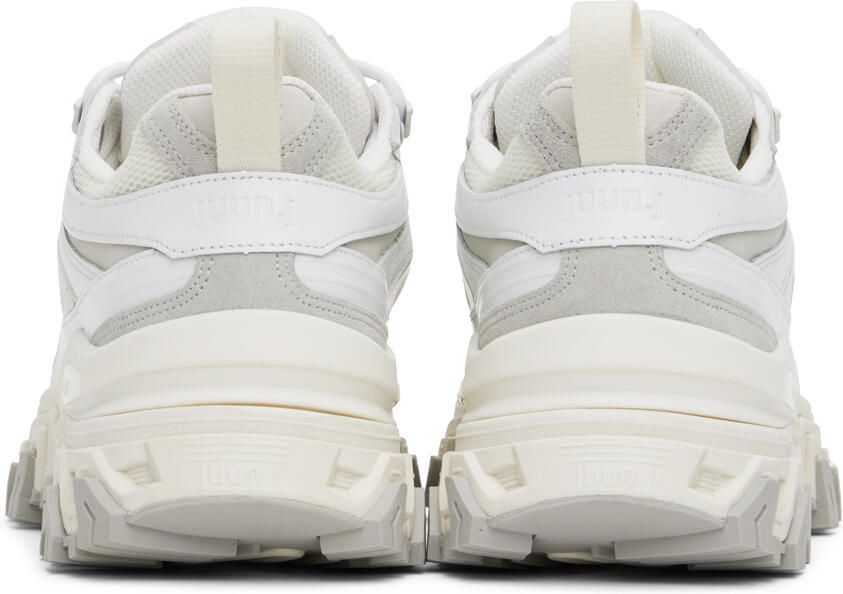 Juun.J White 4 Layered Sneakers