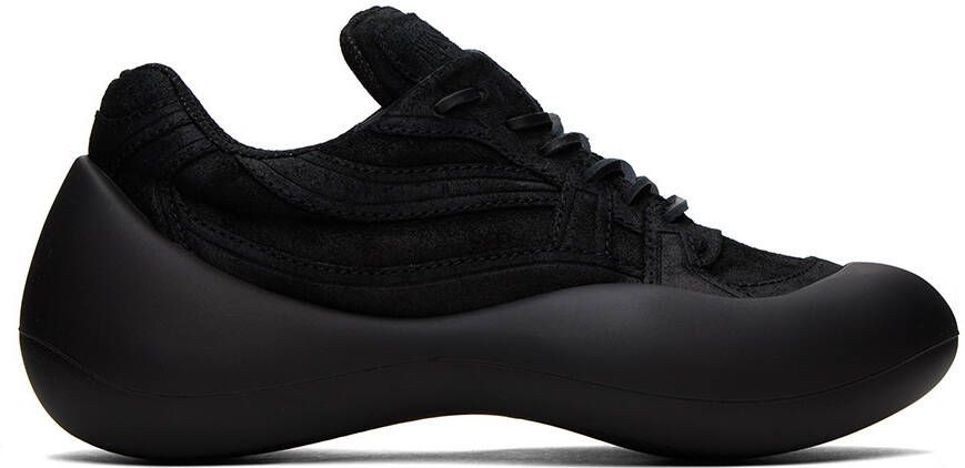 JW Anderson Black Bumper Hike Sneakers - Picture 5
