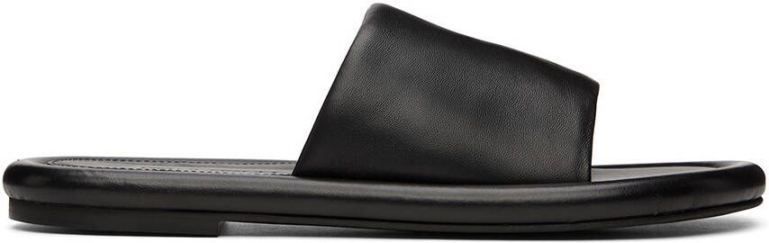 JW Anderson Black Bumper Tube Slides - Picture 5