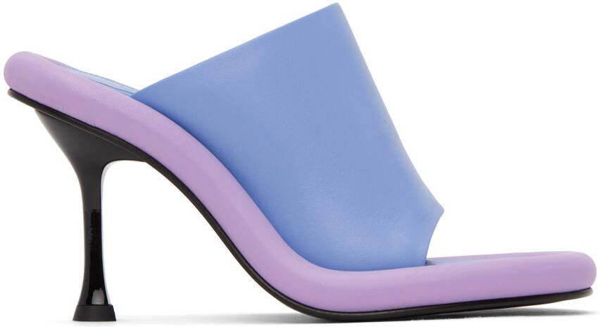 JW Anderson Blue Bumper-Tube Mules - Picture 5