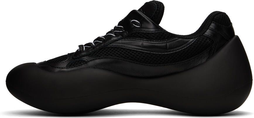 JW Anderson Black Bumper Hike Low Top Sneakers - Picture 3