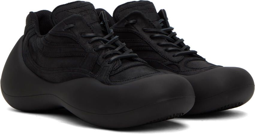 JW Anderson Black Bumper Hike Sneakers - Picture 2
