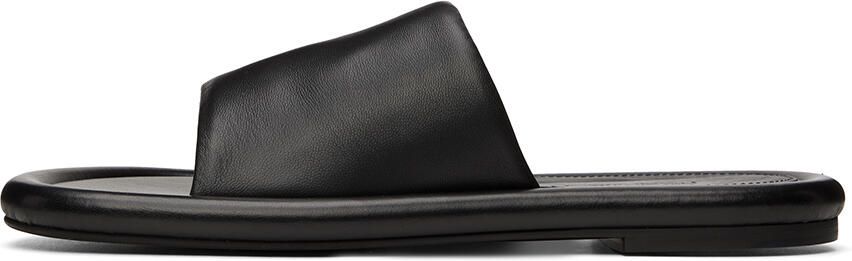 JW Anderson Black Bumper Tube Slides - Picture 4