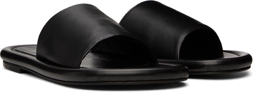 JW Anderson Black Bumper Tube Slides - Picture 2