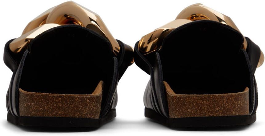 JW Anderson Black Chain Loafers - Picture 2