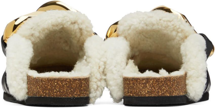 JW Anderson Black Chain Loafers