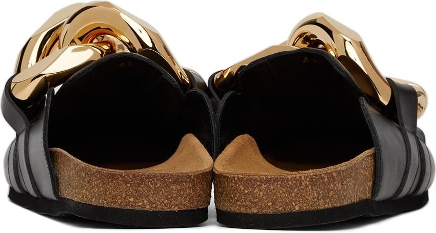 JW Anderson Black Chain Loafers - Picture 3