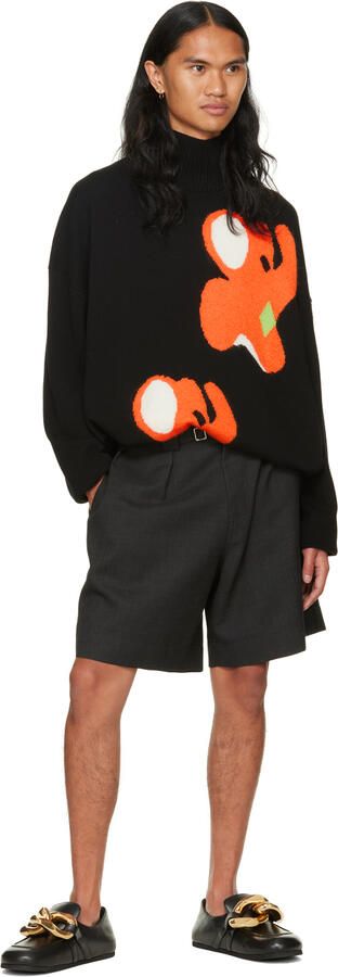 JW Anderson Black Chain Loafers - Picture 4