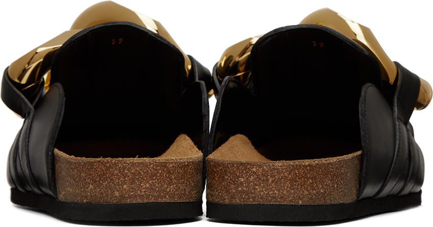 JW Anderson Black Chain Mules - Picture 2