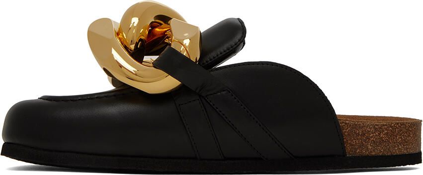 JW Anderson Black Chain Mules - Picture 3