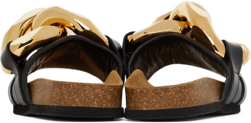 JW Anderson Black Chain Slides - Picture 2