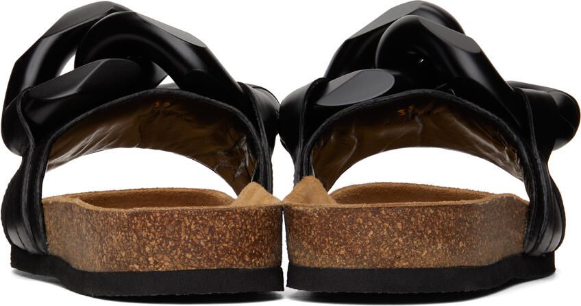 JW Anderson Black Chain Slides