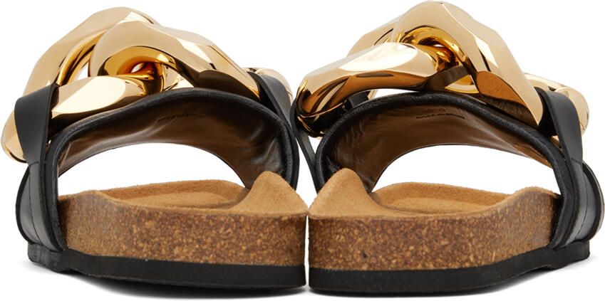 JW Anderson Black Chain Slides