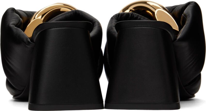 JW Anderson Black Chain Twist Mules - Picture 2