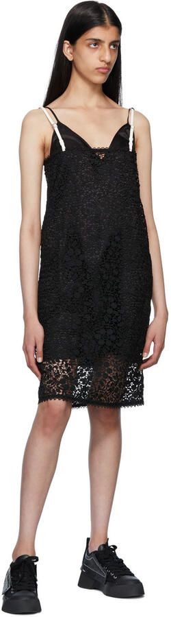 JW Anderson Black Chunky Low-Top Sneakers - Picture 4