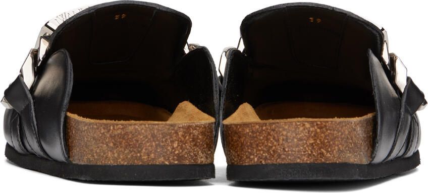 JW Anderson Black Gourmet Chain Loafers