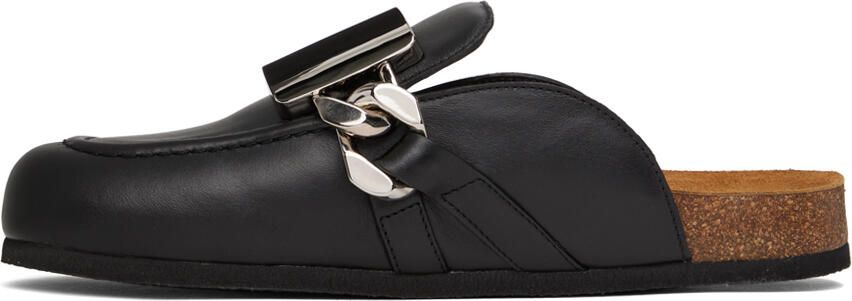 JW Anderson Black Gourmet Chain Loafers - Picture 3