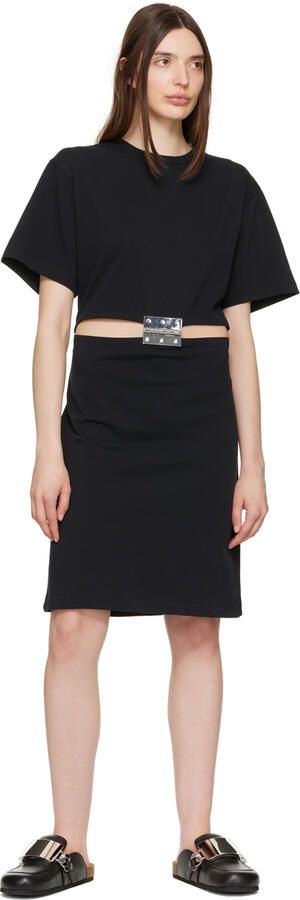 JW Anderson Black Gourmet Chain Mules - Picture 4