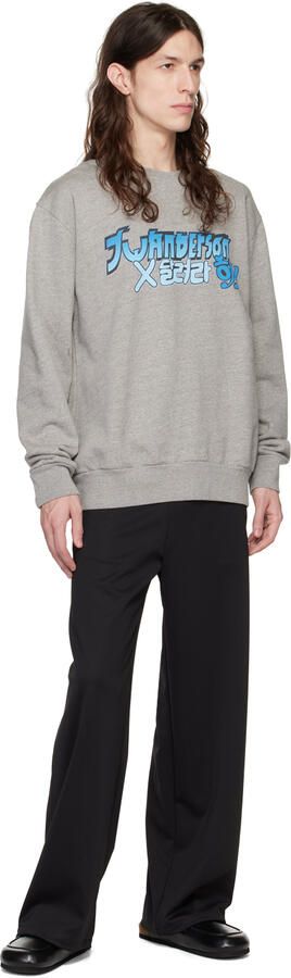 JW Anderson Black Leather Mule Loafers - Picture 4